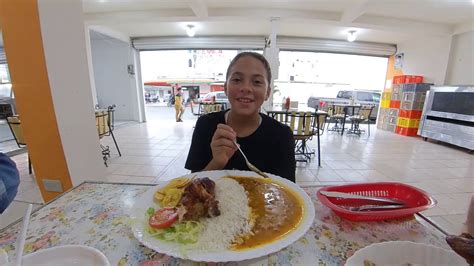 Street Food Indoors At Asadero De Pollo El Primo Villamil Ecuador