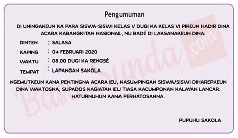 Detail Contoh Pengumuman Lomba Koleksi Nomer 5