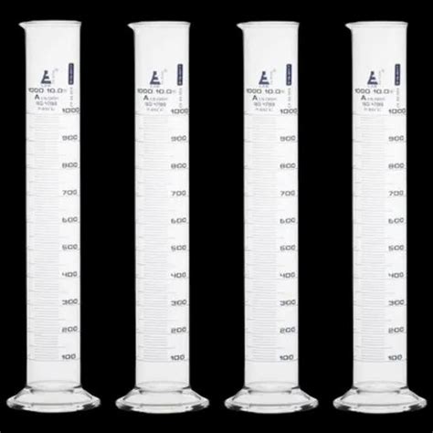 Borosilicate Cylindrical Glass Measuring Cylinder For Laboratory Capacity 1000 Ml At Rs 480