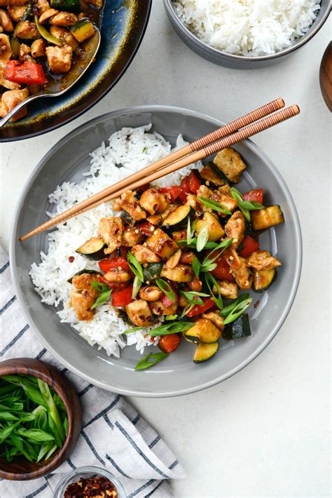 Kung Pao Chicken Stir Fry Simply Scratch