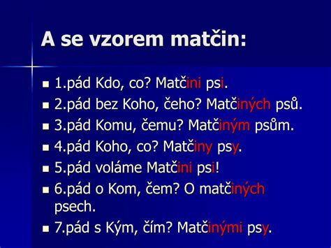 PPT Přídavná jména PowerPoint Presentation free download ID 5120296