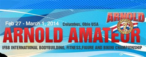 Arnold Amateur 2014 XBody Gr