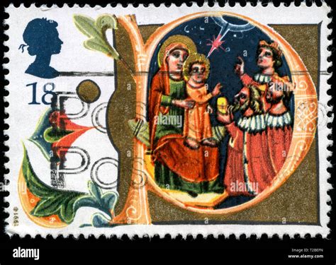 Postage Stamp From The United Kingdom And Northern Ireland In The