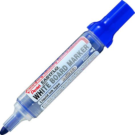 Pentel MW50M CO Whiteboard Marker EASYFLO MW50M Rundspitze Blau