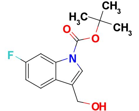 TERT BUTYL 6 FLUORO 3 HYDROXYMETHYL 1H INDOLE 1 CARBOXYLATE 10 F469250