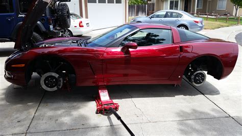 2007 C6 Coupe Lt1auto Monterey Red 11k Orig Miles Nca Clean Ca