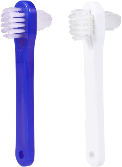 Artibetter 2pcs brosse de nettoyage pour dentier hygiène nettoyant pour