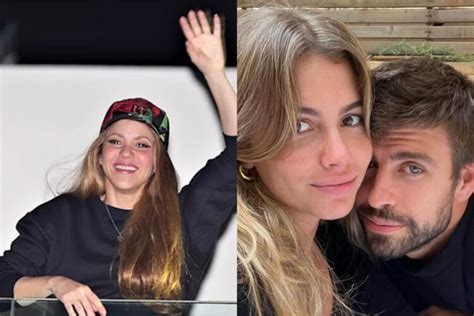 Gerard Piqu Se Burla De Shakira Y Junta A Sus Dos Hijos Con Clara Chia