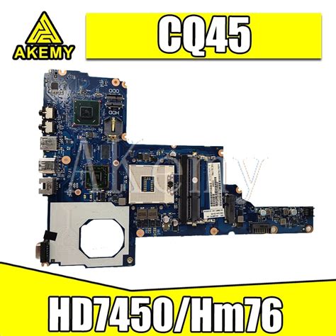 SAMXINNO placa base para portátil For HP 1000 CQ45 450 HD7450 HM75