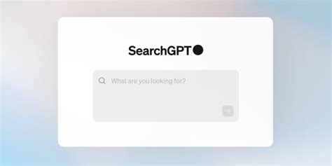 OpenAI Unveils SearchGPT