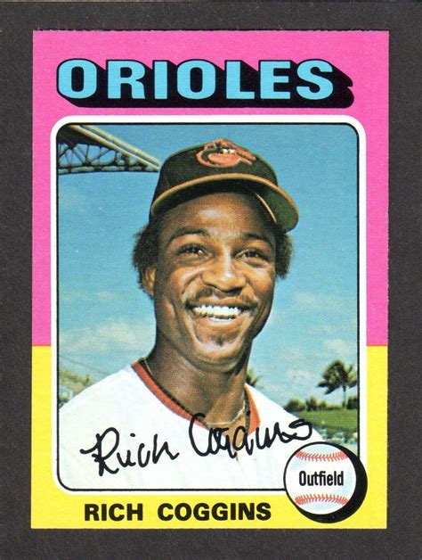 1975 Topps Mini 167 Rich Coggins BALTIMORE ORIOLES EX MINT A EBay