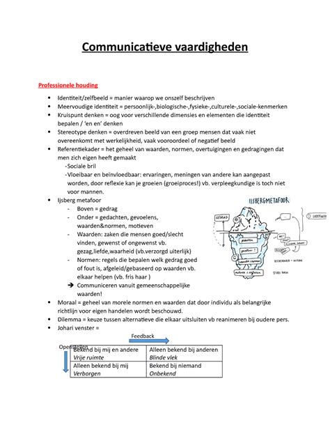 Communicatieve Vaardigheden Communicatieve Vaardigheden Professionele