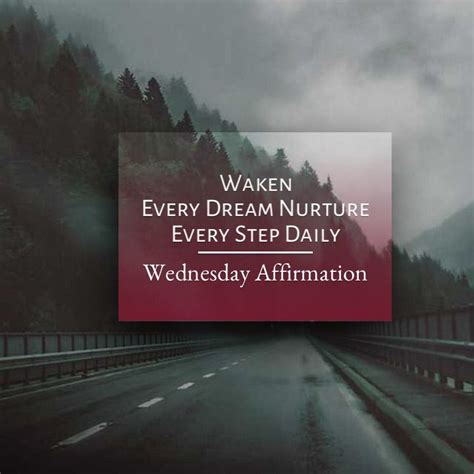 Wednesday affirmation