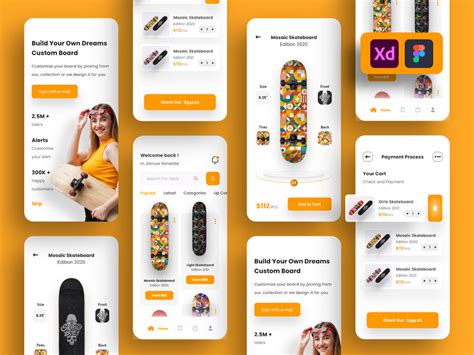 Skateboard Store App Design By Infinity Labs Epicpxls