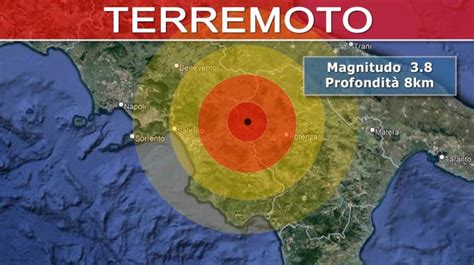 Terremoto Tra Campania E Basilicata Scossa Di Magnitudo A