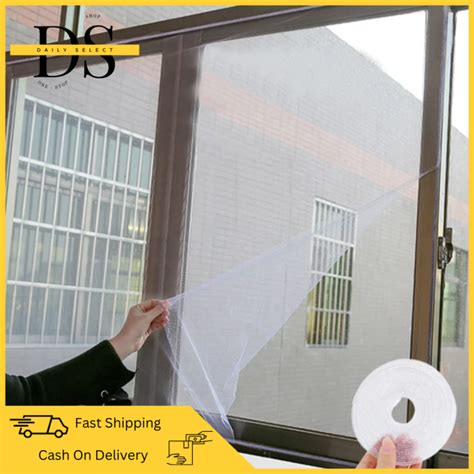 Daily Select Washable Diy Anti Mosquito Fly Bug Door Window Screen Net