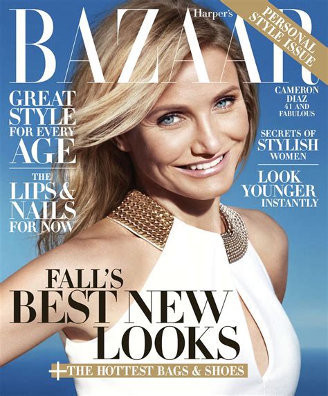 Cameron Diaz - Harper's Bazaar Magazine Cover - August 2014 • CelebMafia