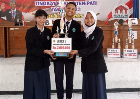 Smp Negeri Pati Raih Juara Lomba Cerdas Cermat Museum Tingkat