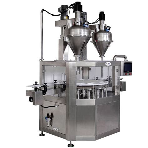 Automatic Double Head Auger Filling Machine Case Shanghai Dingjiang