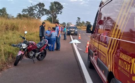 Mulher Em Moto Bate Em Anta E Morre Na Br Outro Foi Socorrido