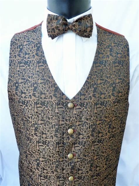 Copper Thistle Waistcoat Pocketwatch Waistcoats