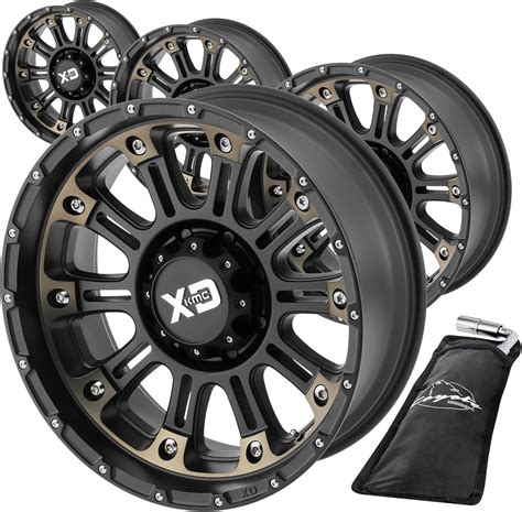 Amazon.com: XD Series XD829 Wheels (Set of 4) - Satin Black Machined ...