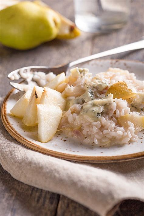 Receita Risoto De Pera Gorgonzola