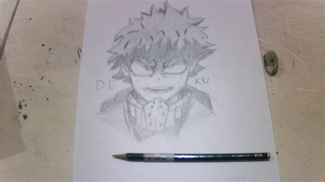 Deku sketch (I failed the mask) by THEODRAWZD14 on DeviantArt