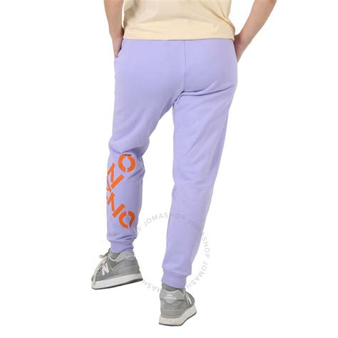 Kenzo Ladies Lavender Sport Big X Jogging Trousers Size Small