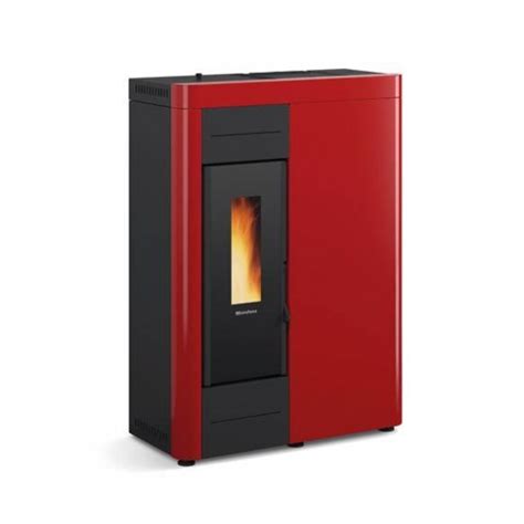 Termostufa A Pellet Slim 14 5 KW La Nordica Extraflame Mod Virna Idro