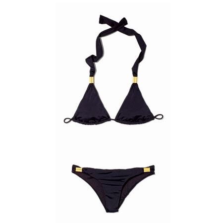 Gold Hardware Halter Bikini Best Swimsuits