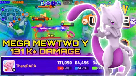 Mega Mewtwo Y Op Attacker 🔥 131k Damage Pokemon Unite 🤩 Iamsr7