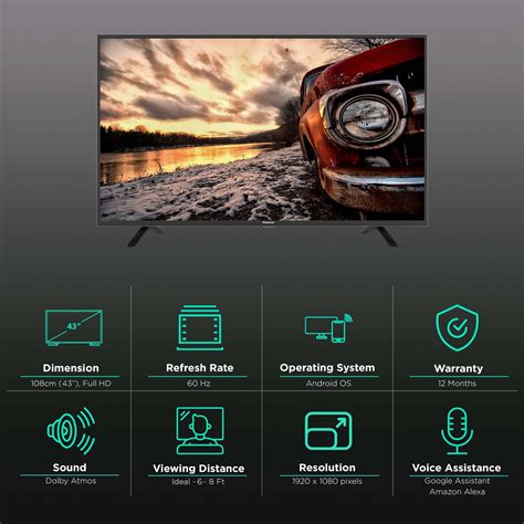 Buy Panasonic Cm Inch Full Hd Led Smart Android Tv With Voice