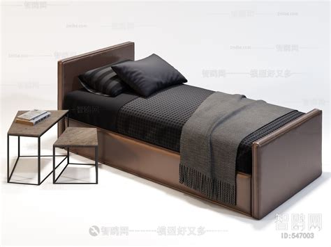 Modern Single Bed 3d Model Download Model Id 229569513 1miba