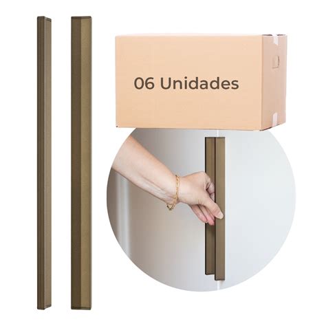 Puxadores Para Moveis Porta De Guarda Roupa 256mm ASA Kit 6 Shopee Brasil