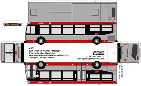 SP Papel Modelismo PaperBus 2008 Orion VII NG HEV MUNI