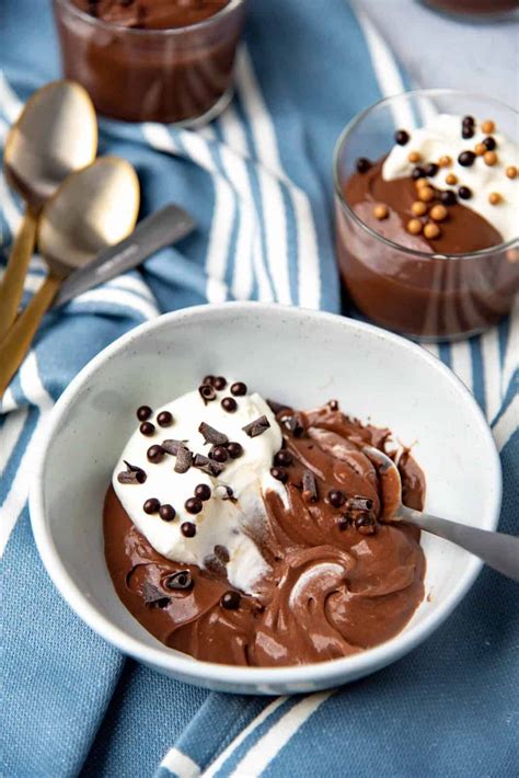 Creamy Chocolate Pudding Recipe The Flavor Bender