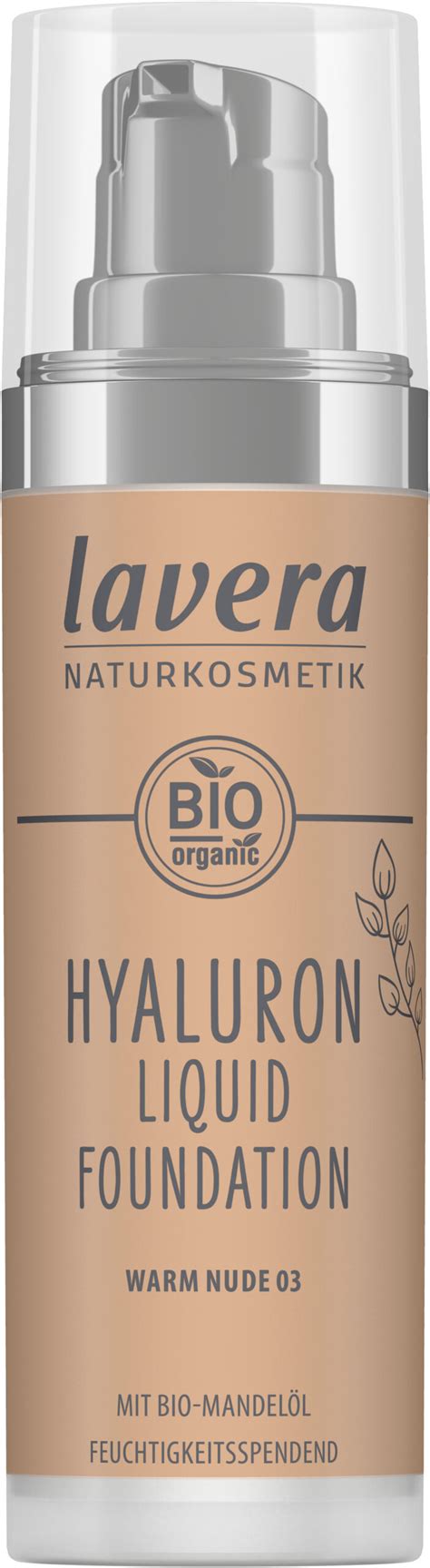 Lavera Hyaluron Liquid Foundation Warm Nude 03 30ml Online Kaufen