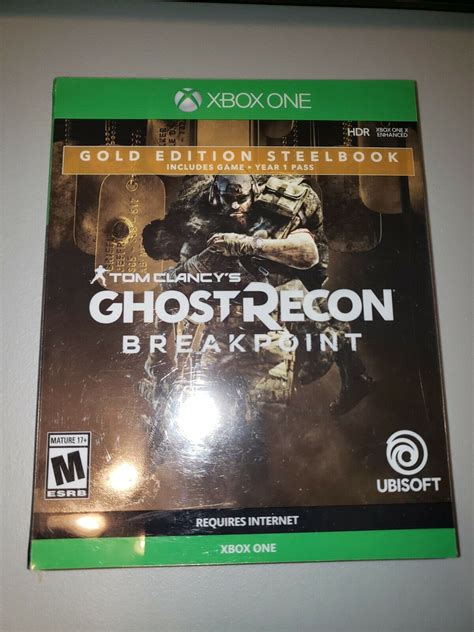 Tom Clancy S Ghost Recon Breakpoint Steelbook Gold Edition Microsoft