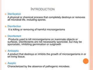 Sterilization And Disinfection Ppt 0 Ppt