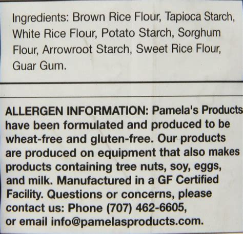 Pamela S Gluten Free Flour Blend Review Daily Gluten