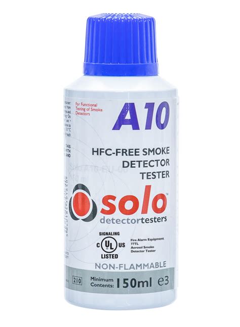 Solo A10 A10s Teste de Fumo Aerosol 150ml 250ml Não Inflamável