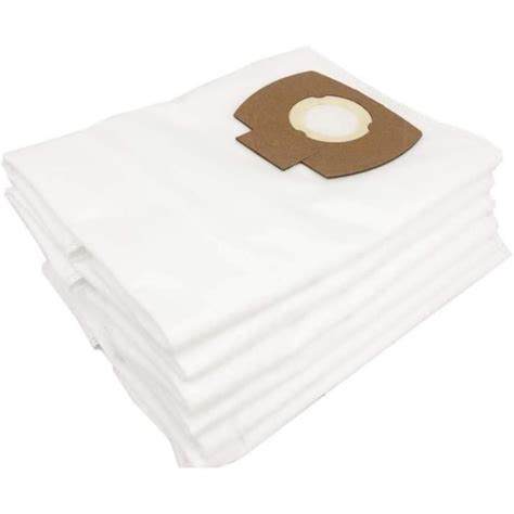 Lot De Sacs Filtrants En Tissu Non Tiss Pour Aspirateur Mirka L