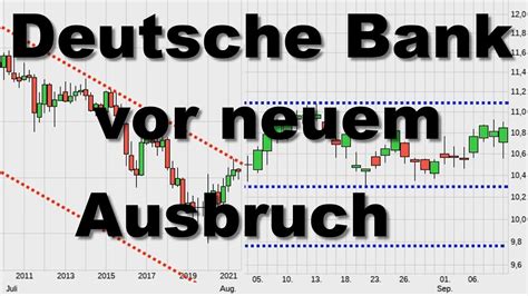 Deutsche Bank Aktie Vor Neuem Ausbruch Charttechnik Und Analyse Youtube