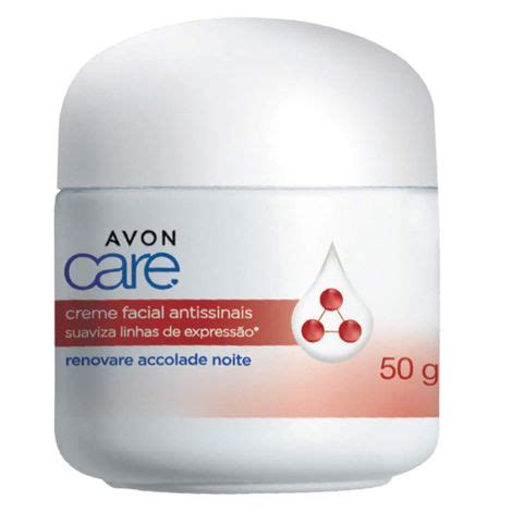 Creme Facial Noite Renovare Accolade Avon Care G Validade