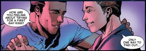 X Mens Iceman Had His First Gay Kiss • Instinct Magazine