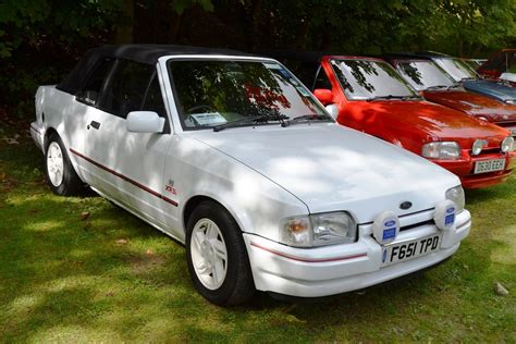 1989 Ford Escort Mark IV XR3i Cabriolet F651 TPD Flickr