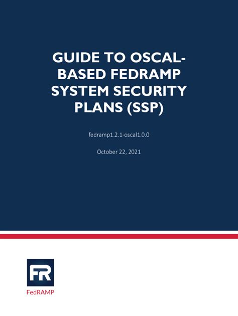 Fillable Online Fedramp Releases Updated Oscal Template Toolsfedramp