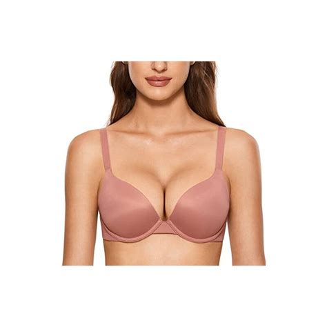 Dobreva Donna Reggiseno Push Up Con Ferretto Imbottito Plunge Tazza