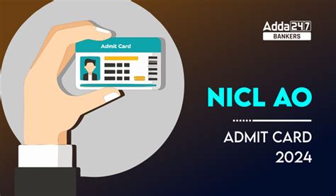 Nicl Ao Mains Admit Card 2024 Out Download Phase 2 Call Letter